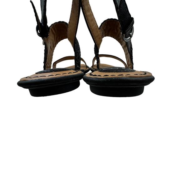 Born Concepts Vegan Leather Braided Double Strap Comfort Sandals Women's Size 8 - Picture 3 of 9